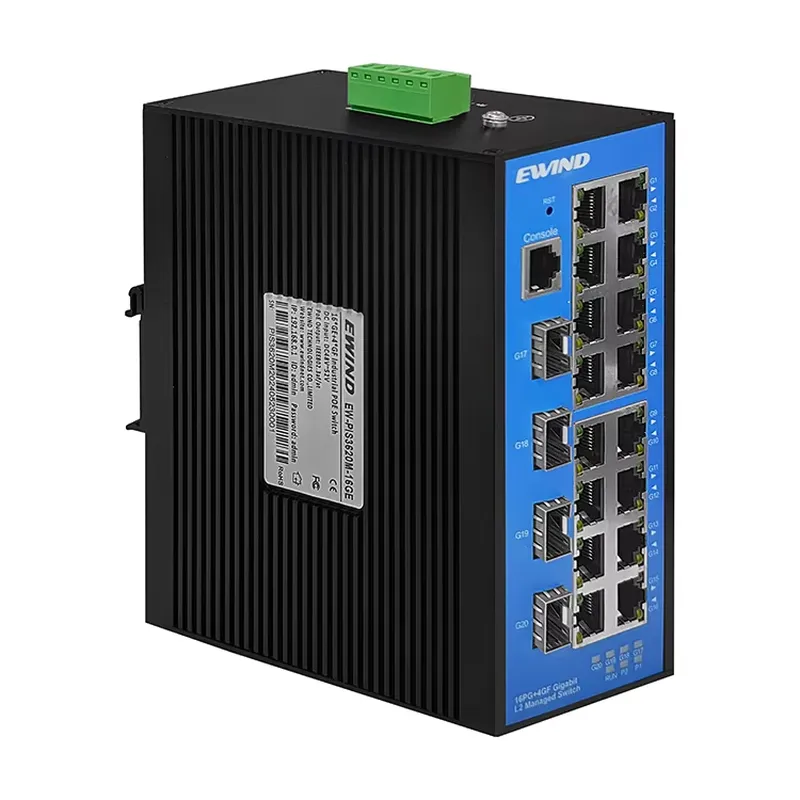 Switch PoE Gerenciado Industri - Industrial Switch Din Rail Gigabit avaliação e preço