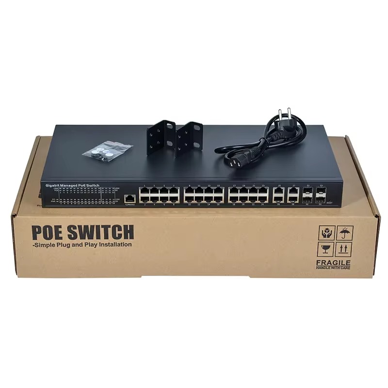Switch POE Gigabit PSE2444GCD- - Managed Switch 24 Port Gigabit avaliação e preço