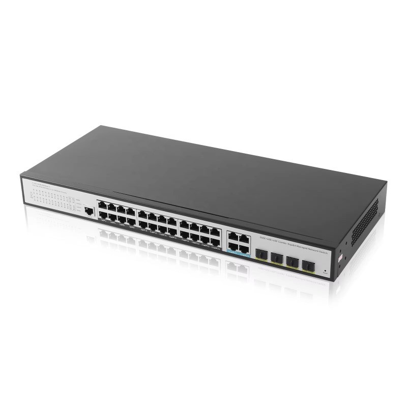 Switch Ethernet 24GE 4SFP com  - Network Switch Rack Mount 1U avaliação e preço