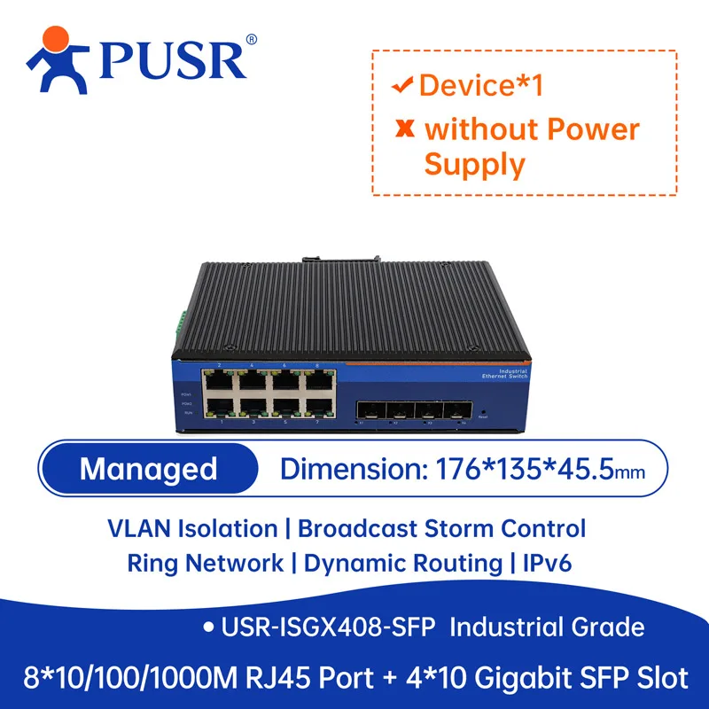PUSR Layer3 4 SFP(10G) |   Swi - 10G Sfp+ Switch 8 Port avaliação e preço