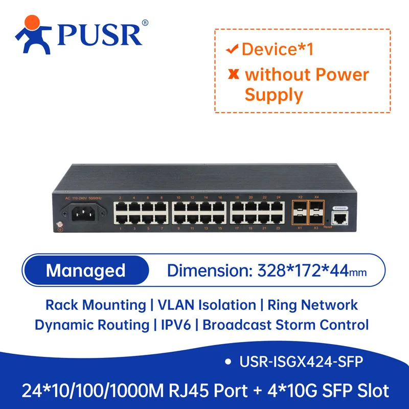 PUSR Layer3 4 SFP(10G) |   Swi - 10G Sfp+ Switch 8 Port avaliação e preço