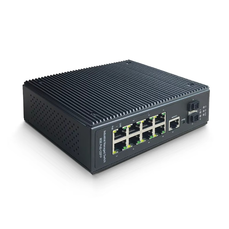 Switch de Rede Gigabit PoE+ de - Industrial Switch Din Rail Gigabit avaliação e preço