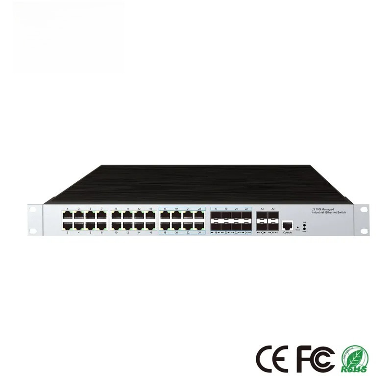 Switch industrial de gerenciam - Switch 24 Port 10G Uplink avaliação e preço