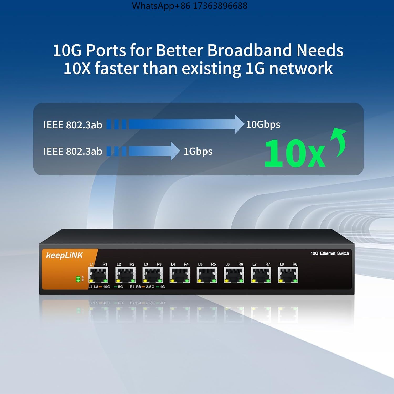 Switch Ethernet Não Gerenciado - 8 Port 2.5G Switch Unmanaged avaliação e preço