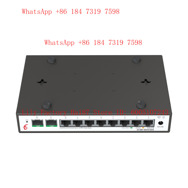 Switch de Rede Gerenciado e Nã - 8 Port 2.5G Switch Unmanaged avaliação e preço