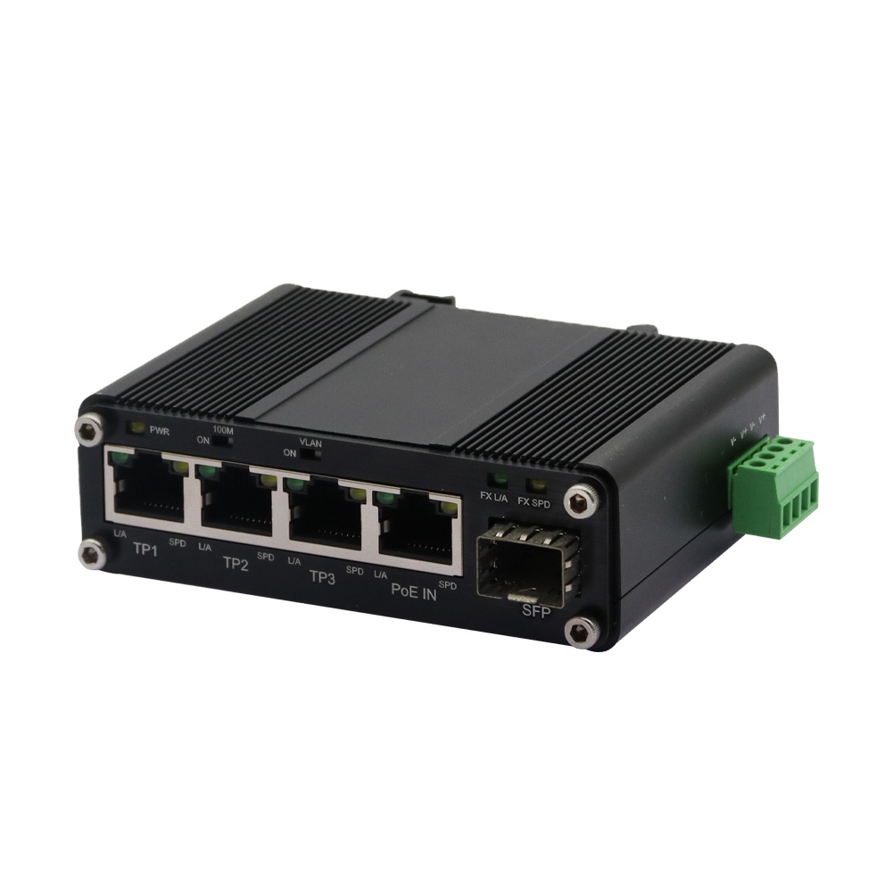 Mini Switch Industrial de 3 Po - Industrial Switch Din Rail Gigabit avaliação e preço