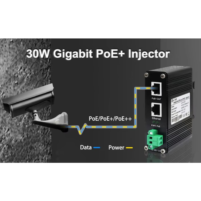 Injetor PoE Industrial Gigabit - Poe Injector Gigabit 30W avaliação e preço