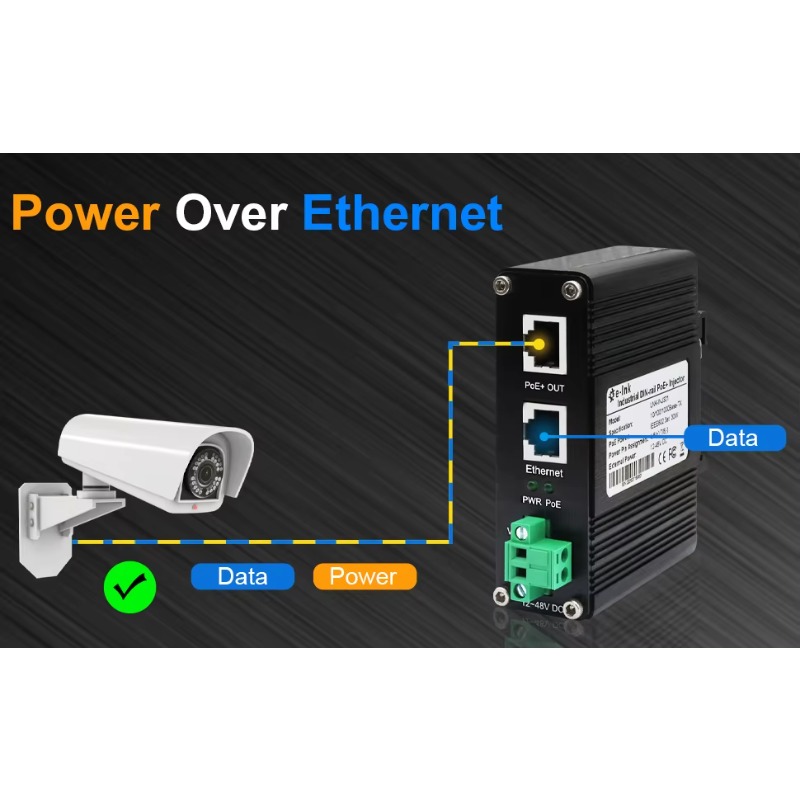 Injetor PoE Industrial Gigabit - Poe Injector Gigabit 30W avaliação e preço