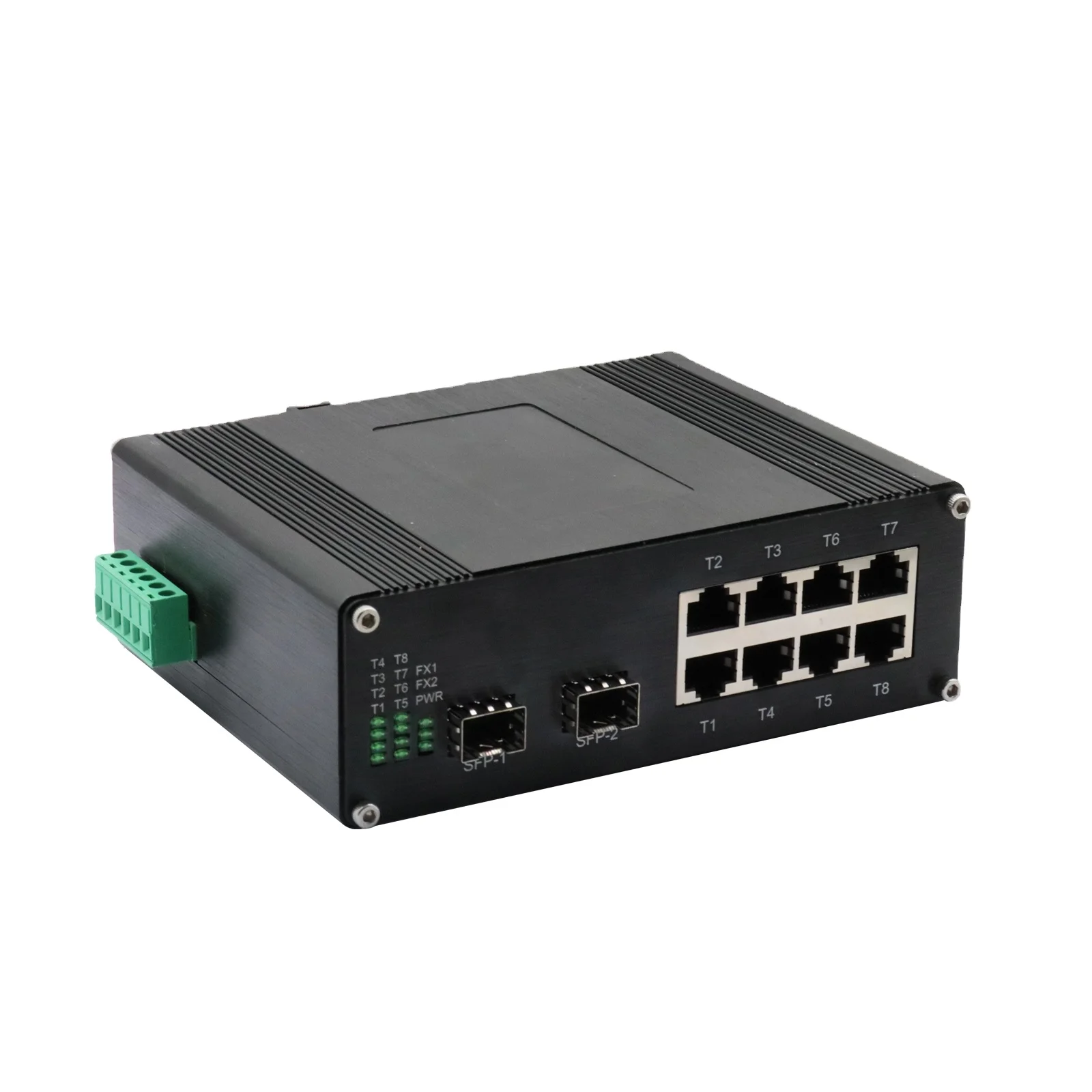Switch Ethernet Industrial OEM - Industrial Switch Din Rail Gigabit avaliação e preço