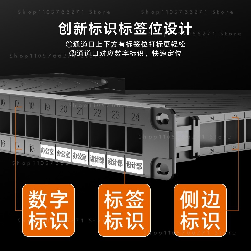 Painel de Gerenciamento de Cab - Network Switch Rack Mount 1U avaliação e preço
