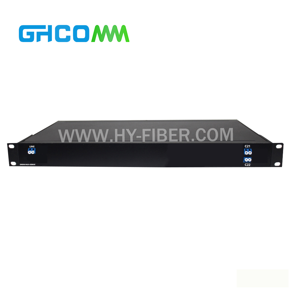 Módulo DWDM MUX DEMUX de 2CH a - Network Switch Rack Mount 1U avaliação e preço