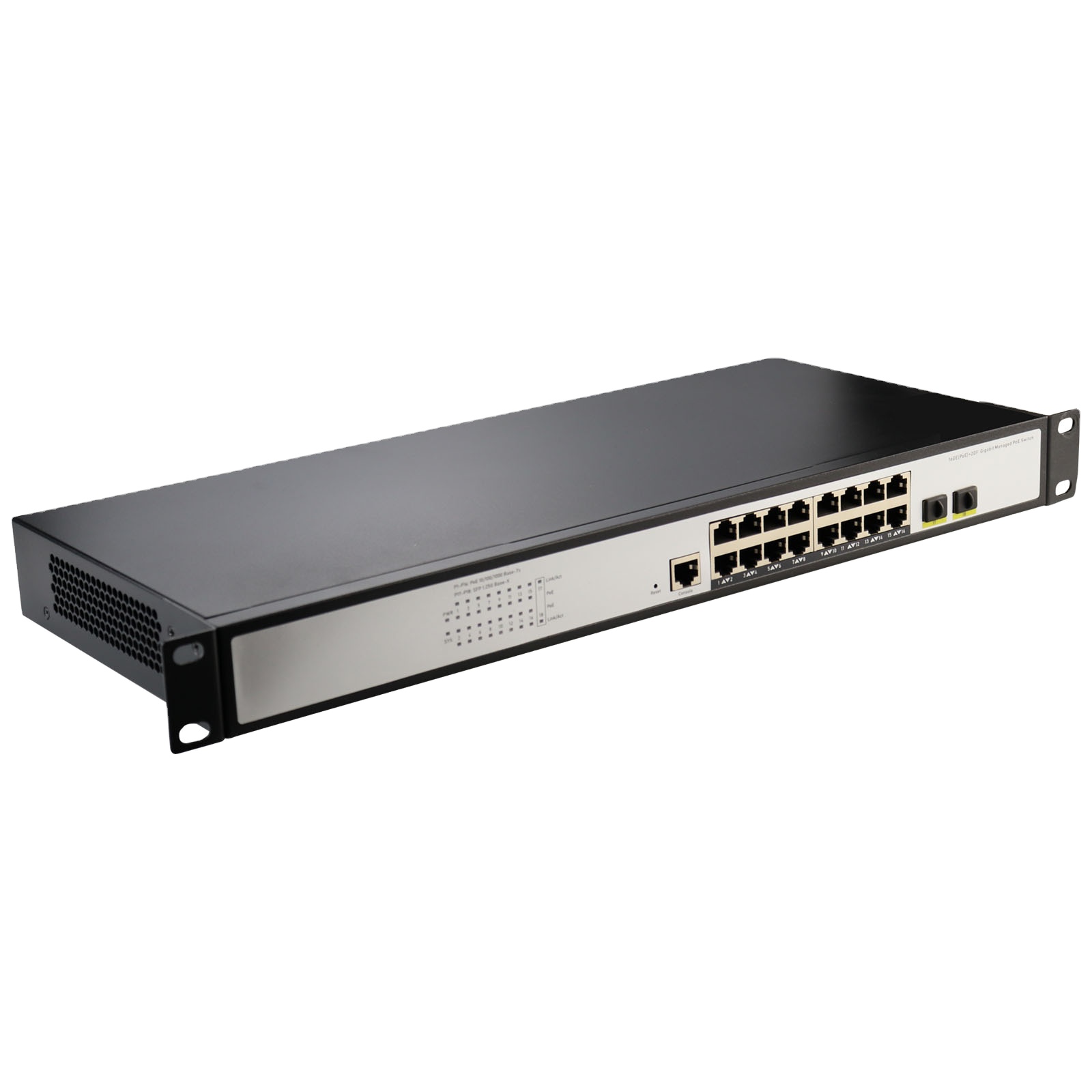 L2+ 16 portas 10/100/1000T 802 - Poe Switch 16 Port 802.3At avaliação e preço